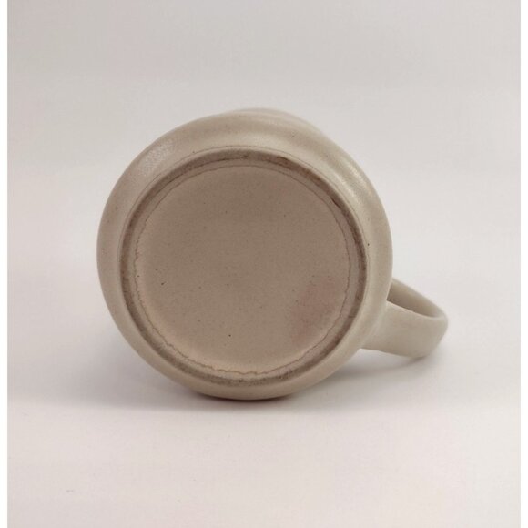 Vintage MCM Butterfly Stoneware Coffee Mugs Tea Cup Set Of 3 Yellow Orange - Picture 8 of 11